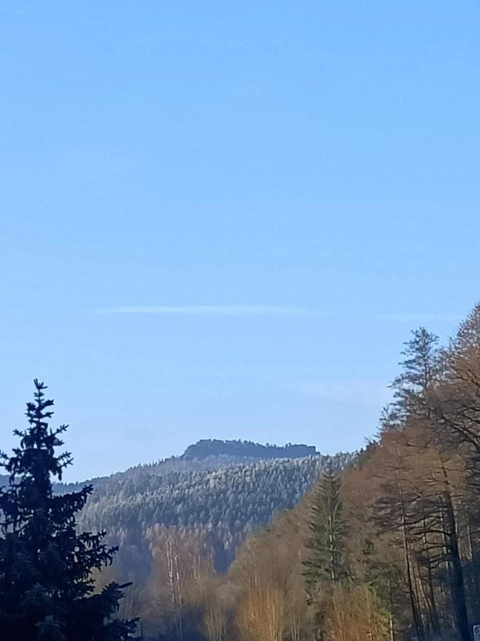 Appartement Gohrischstein Blick à Rathmannsdorf Extérieur photo