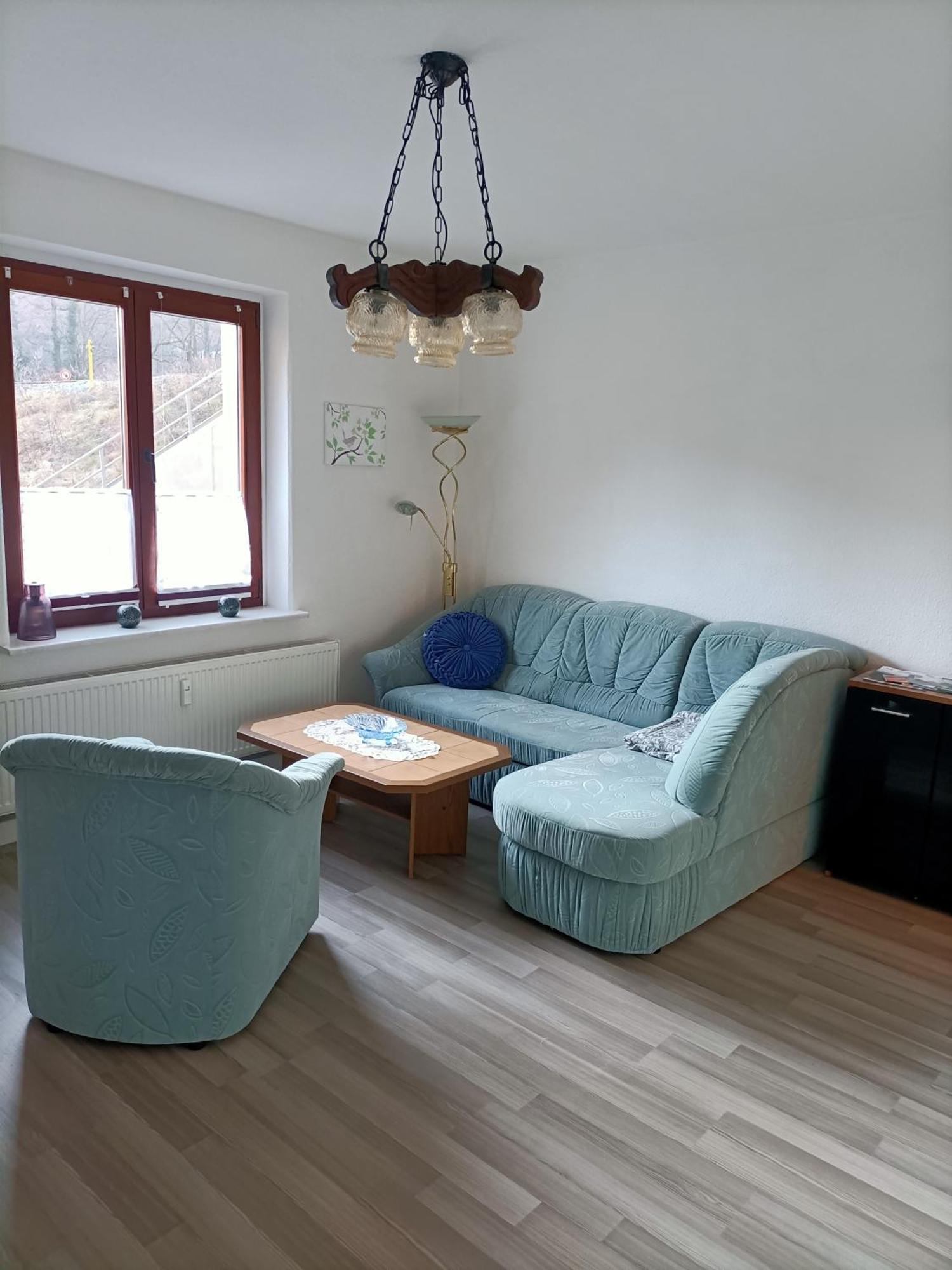 Appartement Gohrischstein Blick à Rathmannsdorf Extérieur photo